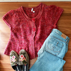 Relativity short sleeve cardigan